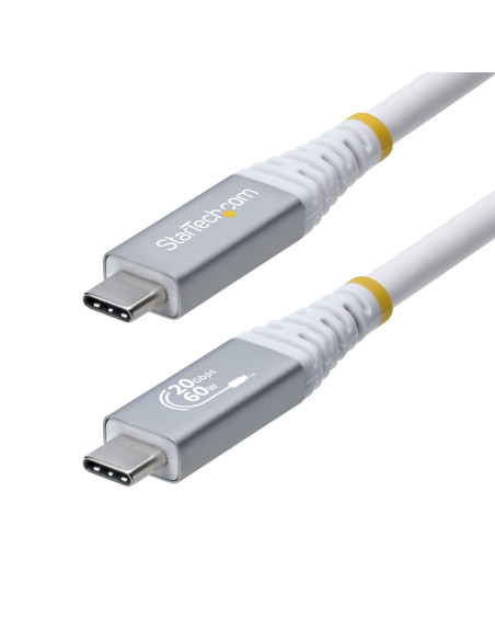 StarTech.com Cable USB4 3m - Cable USB-C Certificado USB-IF - 20Gbps