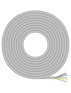 CABLE DE RED BOBINA CAT.6 UTP 100M AISENS GREY
