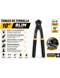 TENAZA DE FERRALLA 10\" BLIM