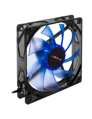 VENTILADOR 12CM UNYKACH ADICIONAL CHASIS BLUE
