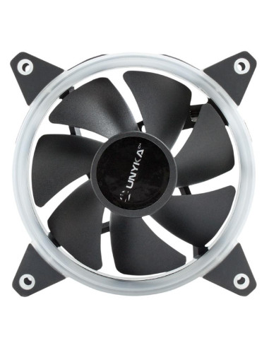 VENTILADOR 12CM UNYKACH CANDY 20 ADICIONAL CHASIS RED RING LED