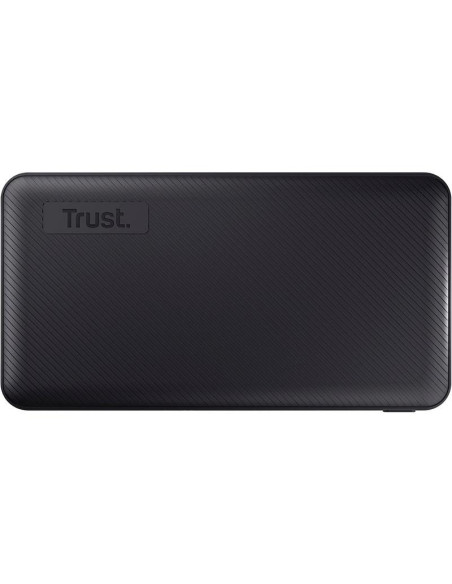 POWERBANK TRUST PRIMO SLIM 5000MAH 2A USB + USB-C + MICRO-USB ECO BLACK
