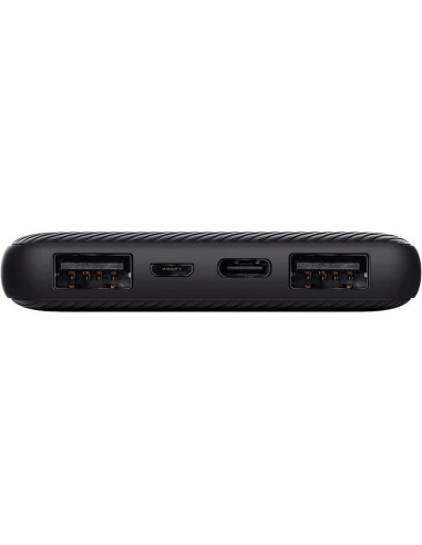 POWERBANK TRUST PRIMO SLIM 5000MAH 2A USB + USB-C + MICRO-USB ECO BLACK