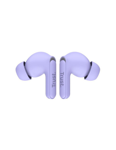 AURICULARES TRUST YAVI EARBUDS ENC BLUETOOTH WIRELESS PURPLE