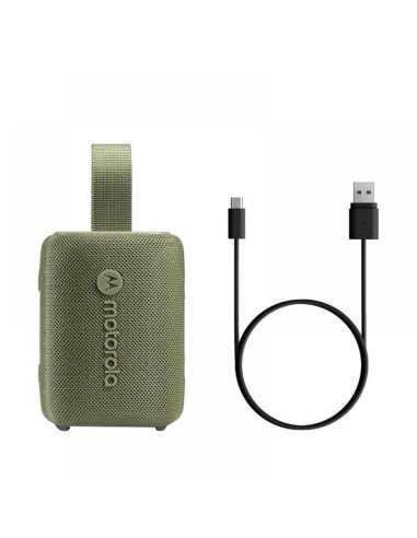 ALTAVOZ MOTOROLA ROKR 300 WIRELESS BLUETOOTH 5.3 IP67 GREEN