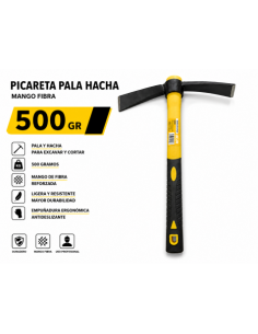 PICARETA PALA HACHA 500GR MANGO FIBRA BLIM