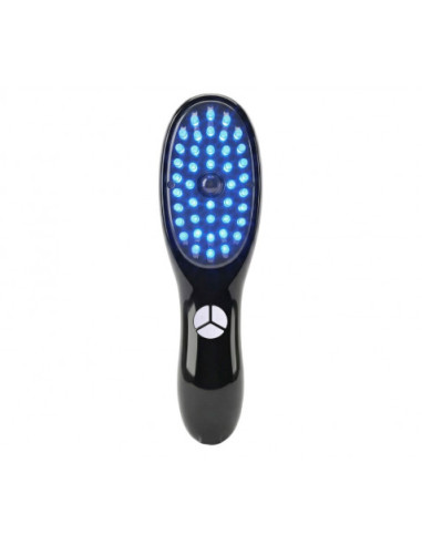 CEPILLO PARA MASAJE DE CABEZA CON FUNCION VAPOR Y LUZ NEGRO MARIELLE