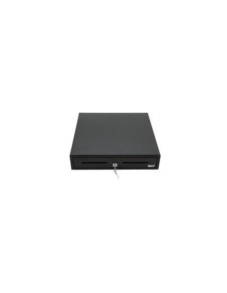 CAJON PORTAMONEDAS IGGUAL IRON-50 42CM 5+8 NEGRO IGG316344