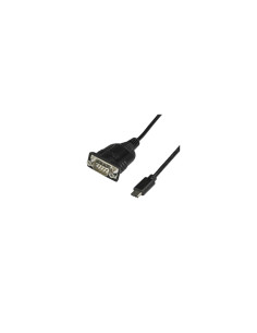 StarTech.com Adaptador USB-C a Serie DB9 RS232 - Cable Conversor USBC