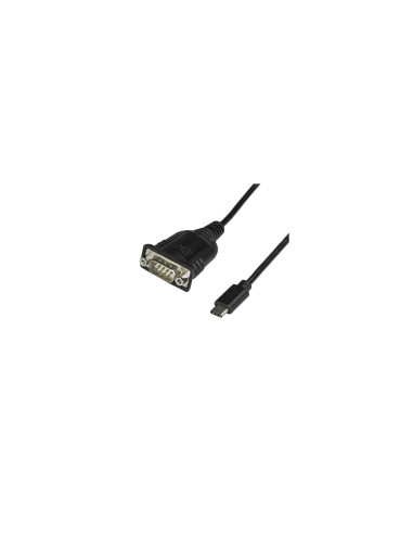 StarTech.com Adaptador USB-C a Serie DB9 RS232 - Cable Conversor USBC