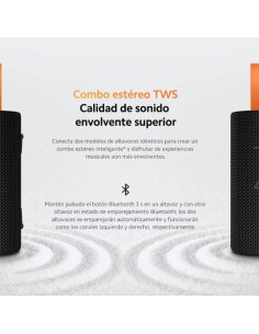 ALTAVOCES XIAOMI SOUND POCKET PORTATIL WATERPROOF IP67 BT 5.4 5W BLUE 2