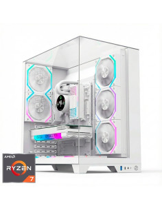 ORDENADOR GAMING INFINITY PRO WHITE RGB R7 9800X3D/16GB DDR5/SSD1TB NVME/WIFI/R.LIQ/750W