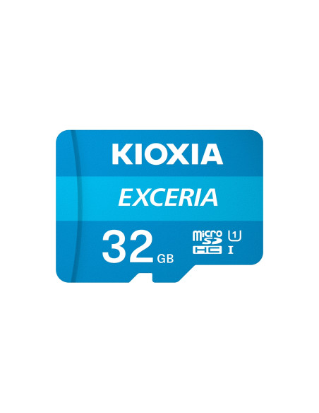 Kioxia Exceria Memoria microsdhc flash 32gb UHS-I class 1 U1 azul