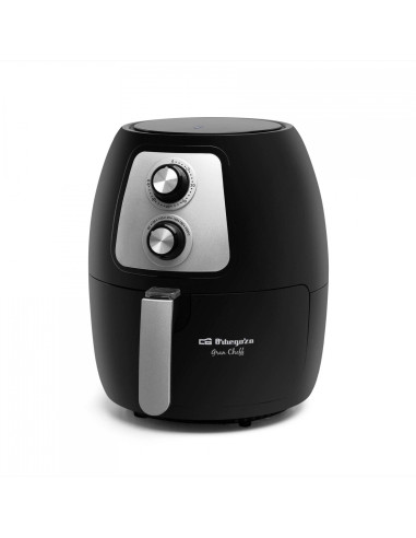 Orbegozo FDR 60 freidora Sencillo 4 L 1500 W Freidora de aire caliente Negro