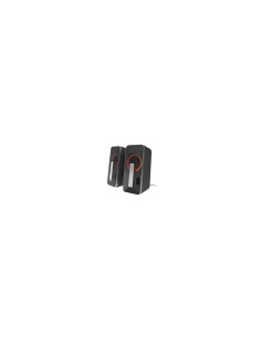 GENESIS Helium 100BT RGB Negro, Plata Inalámbrico y alámbrico 10 W 2