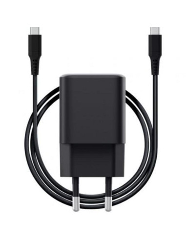 CARGADOR GAN TRUST MAXO USB-C 65W + CABLE USB-C 2M BLACK