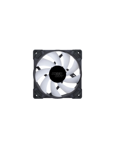 Keep Out XFC-120F Ventilador RGB Negro