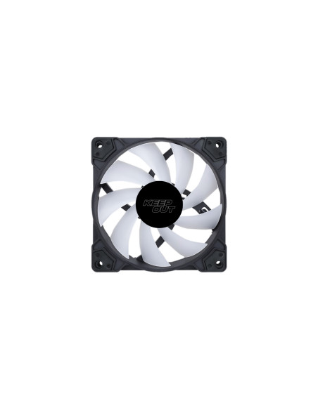 Keep Out XFC-120F Ventilador RGB Negro