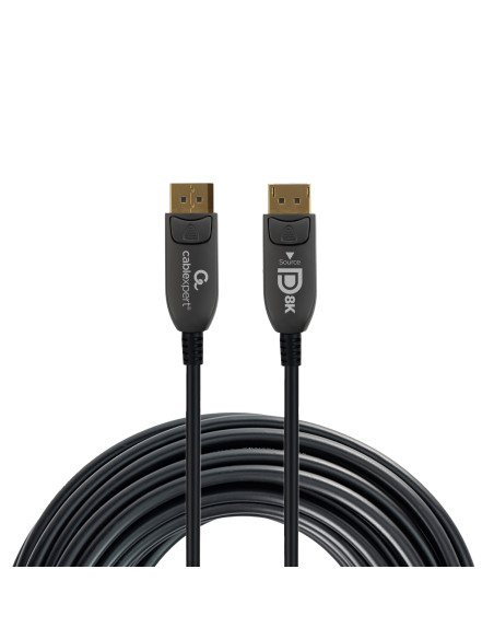 Gembird CC-DP8K-AOC-5M cable DisplayPort Negro