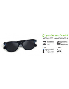 GAFAS BLUETOOTH CON AUDIO-X Y APP TRADUCCION SIMULTANEA GB-7706 GEN-X 2