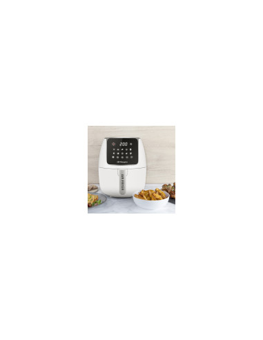 Orbegozo FDR 64 freidora Sencillo 4 L 1500 W Negro, Acero inoxidable, Blanco