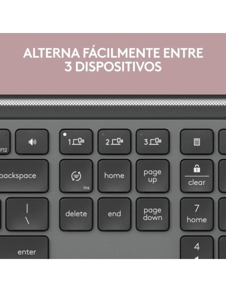 TECLADO LOGITECH K950 WIRELESS BLUETOOTH BLACK