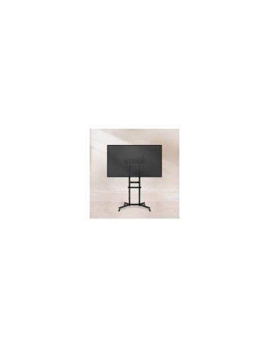 TooQ “KEFRÉN” Soporte de suelo con Ruedas para pantallas de 37”-70”,