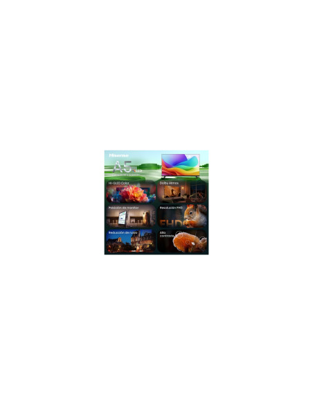 Hisense 40A5S 101,6 cm (40") Full HD Smart TV Wifi Negro 250 cd / m²