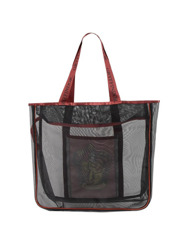 Bolsa de Playa Harry Potter Gryffindor Premium de Malla 62 x 39 cm con Asas