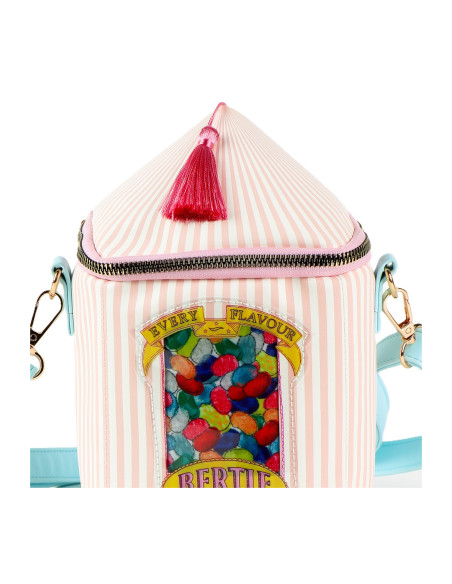 Bolso Bandolera Harry Potter Honeydukes Bertie Bott’s de Polipiel con Correa Ajustable
