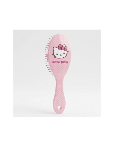 Set de Belleza Hello Kitty 8 Piezas con Cepillo, Coleteros, Horquillas y Accesorios de Pelo en Display