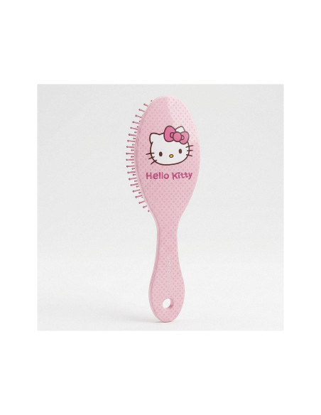 Set de Belleza Hello Kitty 8 Piezas con Cepillo, Coleteros, Horquillas y Accesorios de Pelo en Display