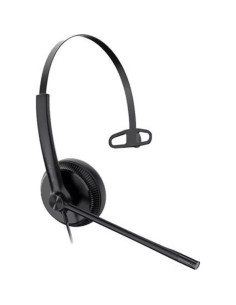 MICROAURICULAR YEALINK MONO RJ9 MONOAURAL BLACK 2
