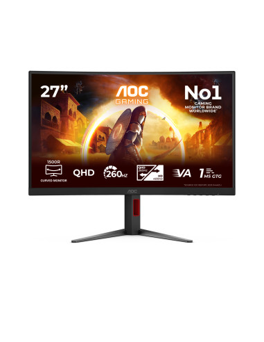 AOC G4 CQ27G4Z2P pantalla para PC 68,6 cm (27") 2560 x 1440 Pixeles