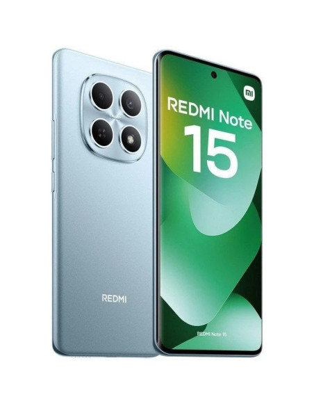 SMARTPHONE XIAOMI REDMI NOTE 15 6.77 8GB/128GB/108MP/NFC/4G GLACIER BLUE