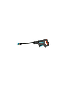 Gardena AquaClean 24/18V P4A Limpiadora de alta presión o Hidrolimpiadora Compacto Batería 250 l/h Negro, Azul, Naranja