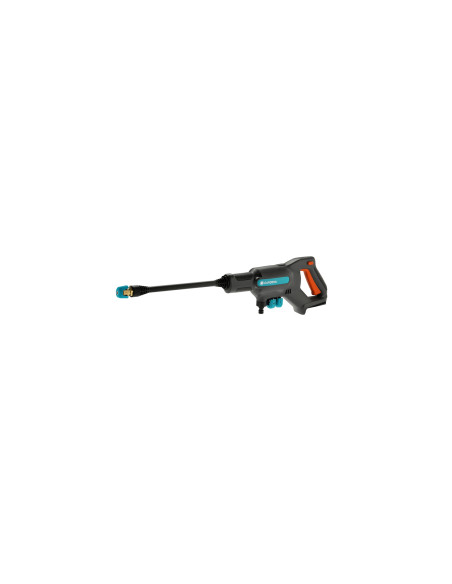 Gardena AquaClean 24/18V P4A Limpiadora de alta presión o Hidrolimpiadora Compacto Batería 250 l/h Negro, Azul, Naranja