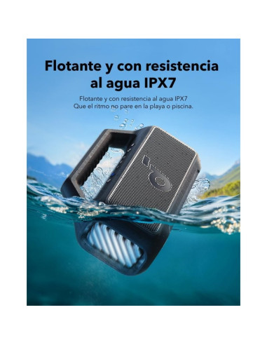 ALTAVOZ ANKER SOUNDCORE BOOM 2 80W BLUETOOTH IPX7 BLACK