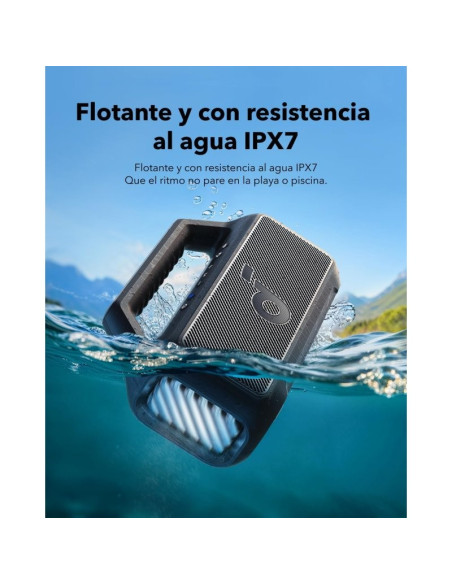 ALTAVOZ ANKER SOUNDCORE BOOM 2 80W BLUETOOTH IPX7 BLACK