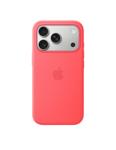 Apple Funda de silicona con MagSafe para el iPhone 17 Pro - Guayaba intenso