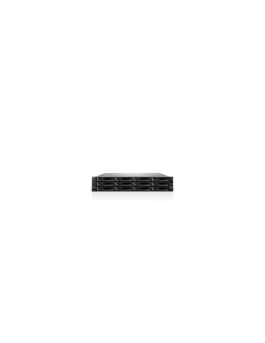 QSAN XCubeSAN XS1212D Servidor de almacenamiento Bastidor (2U) Intel® Xeon® 4 GB DDR4 0 TB Linux Negro