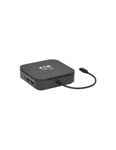 Tripp Lite MTB3-DOCK-04 base para portátil y replicador de puertos Alámbrico Thunderbolt 3 Negro