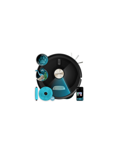 Cecotec Conga M100 Spin AI Negro