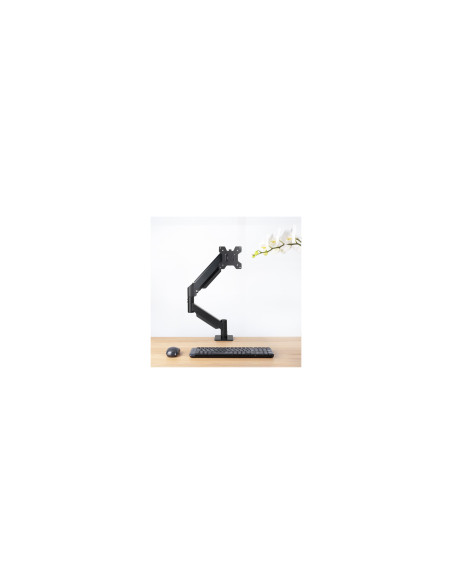 TooQ Soporte de mesa para pantallas de 13”-34”, Negro