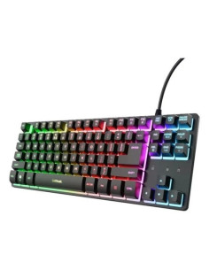 TECLADO TRUST GXT 833 THADO TKL GAMING USB RGB BLACK