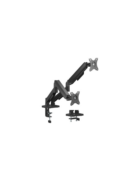 iggual SPMP02-A Soporte pinza 2 monitores 17-34" pro