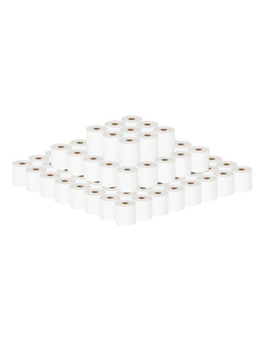 iggual Pack 100 rollos papel térmico sin BPA 57X57mm