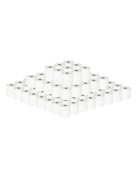 iggual Pack 100 rollos papel térmico sin BPA 57X57mm