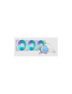 Fractal Design Radius 360 RGB White Procesador Sistema de refrigeración líquida todo en uno 12 cm Blanco 1 pieza(s)