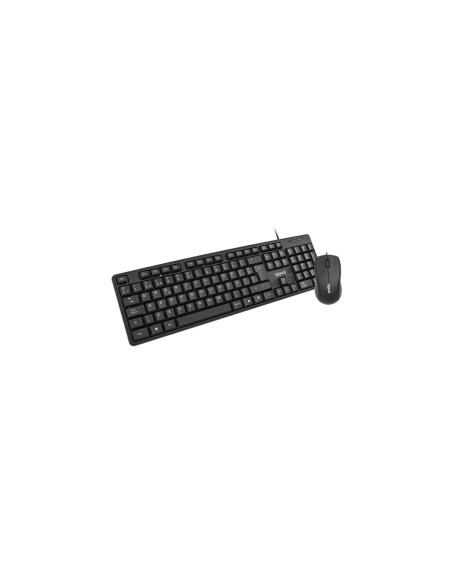 Teclado IGGUAL COM-CK-STANDARD alámbrico completo con ratón USB QWERTY Spanish